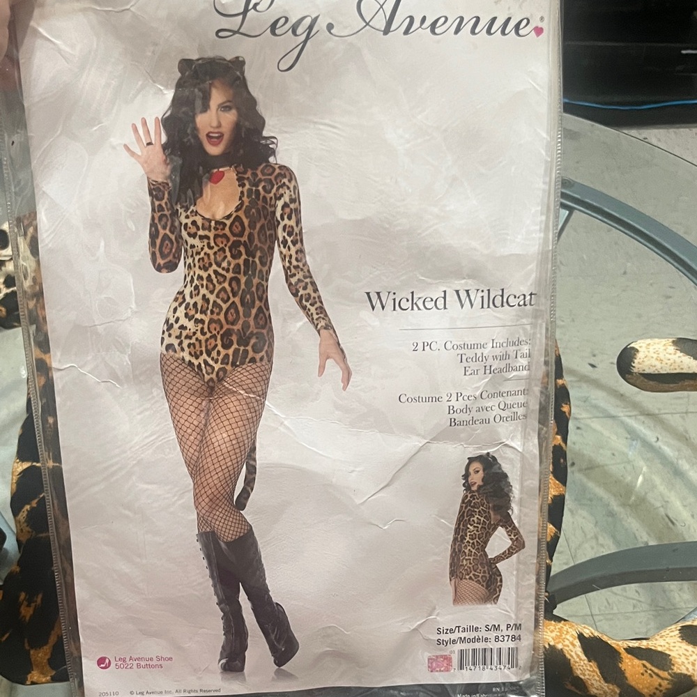 Leg Avenue Wicked Wildcat Leopard Costume